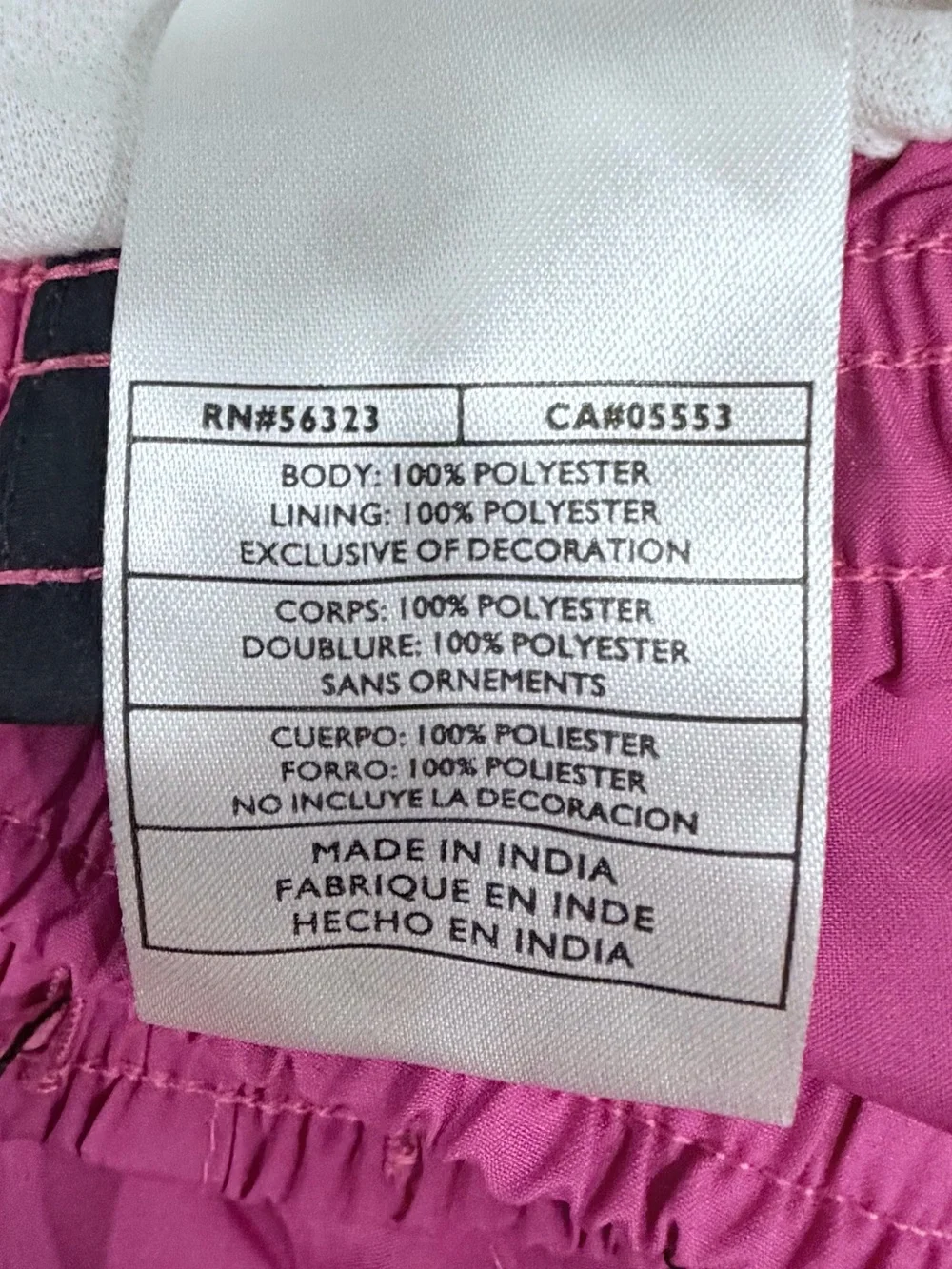 Women's Pink Running Shorts with Contrast Trim
